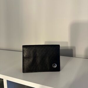 EUC Dunhill Black Textured Men's Wallet